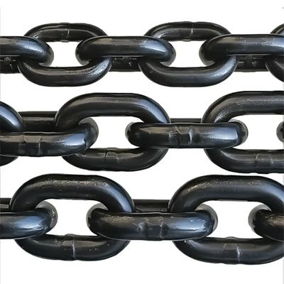 購入 高耐久性のための黒色仕上げ標準高テスト鋼丸型コンベヤーリンクチェーン online manufacture
