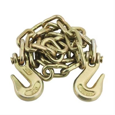 購入 トレーラー用安全チェーン 8mm G70 直径 クリーブスグリップフック online manufacture