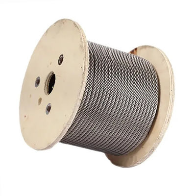 購入 304 6X36 Iwrc 32mm ステンレス鋼のワイヤロープ 旗の柱の建設と保守のために online manufacture