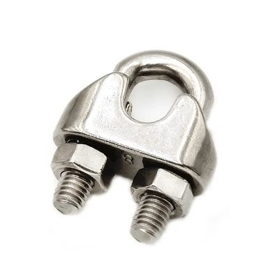 購入 不同鋼のワイヤーロープクリップ DIN741 固定装置 online manufacture