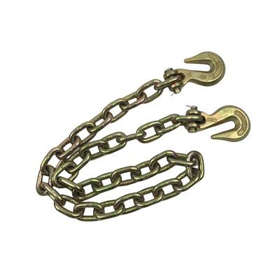 購入 5/16'x 18'黄金 G70 輸送チェーン ブラックンのためのクリーブフック online manufacture