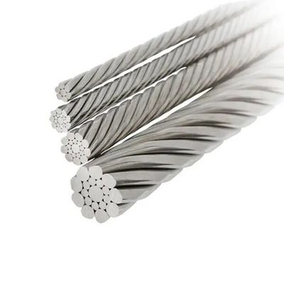 購入 ステンレス鋼鉄ワイヤロープ 6X19 IWRC 直径 5-30mm 非合金式エレベーター製造 online manufacture