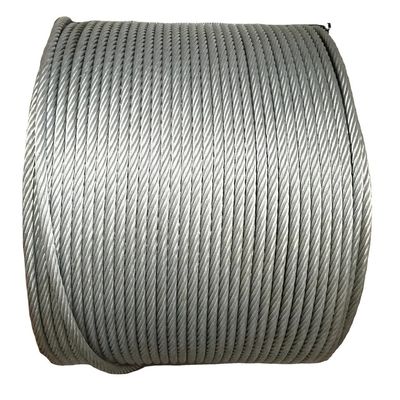 購入 8mm 12mm 20mm 32mm ステンレス鋼 高炭素 熱電線ロープ 6x37 FC IWRC online manufacture