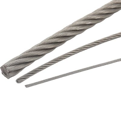 購入 産業用溶接支援プロバイダのための8mmガルバン化ステンレス鋼線ロープ online manufacture