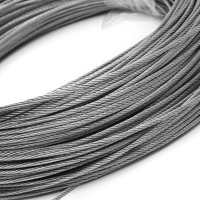 購入 6.3mm 6X19 S シール 1770 MPa 振動式エレベーターガバナーケーブル スチールワイヤロープ online manufacture