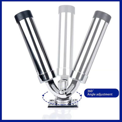 良い価格 ボートのための調整可能な釣り棒ホルダー 316ステンレス鋼 360度調整可能な携帯ボート釣り棒ホルダー オンライン