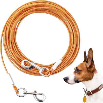 購入 20/30/50/100フィート 重荷 犬リード 長い距離 庭園とキャンプのために online manufacture