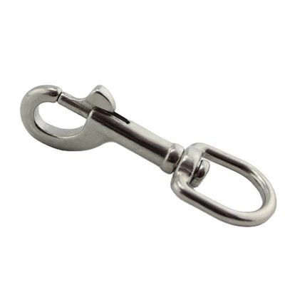 購入 磨いたステンレス鋼ボートチェーン スワイブルアイ スプリング スナップフック 73mm 重工業用 online manufacture