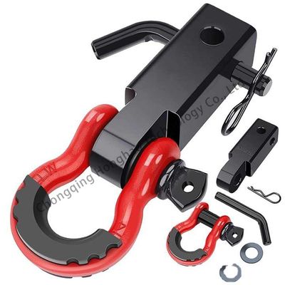 購入 合金鋼 オフロード 弓鎖 クリーブ 牽引 車 プラスチック 保護 リグ 3/4 インチ online manufacture