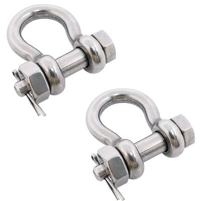良い価格 ステンレス鋼 316 一般産業市場用ヨーロッパ型 スクリップピン・ボー・シャークル オンライン