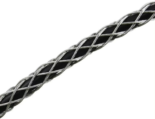 購入 304 ステンレス ワイヤー メッシュ ケーブル ストッキング ワイヤー メッシュ ケーブル グリップ online manufacture