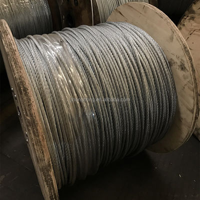 購入 3mm 4mm 5mm 6mm スチールケーブルロープ 6x19 FC 振動容量 ±1% 証明書 ISO9001/ISO14001 online manufacture