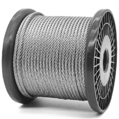 購入 6x19 IWRCステンレス鋼ケーブルロープロープT/S 1570Mpa 1000mtrsプレフォームされた複合板ロール online manufacture