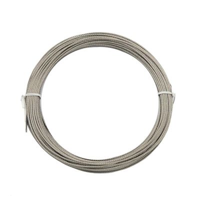 購入 316L 鋼級 8mm 1x19 不酸化ケーブル / 不酸化鋼 304 316 ワイヤロープ online manufacture