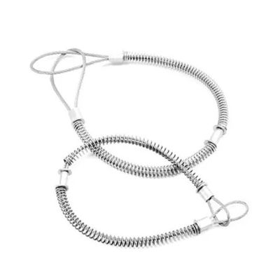 良い価格 26インチケーブル長さ ループからループ 振付されたウィップチェック 安全ケーブル 1/6インチホース OEM 受け入れ オンライン