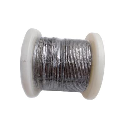 購入 1x7 不同金属ケーブルロープ ワイヤー ステンレス鋼ロープ 1.5mm 2mm 3mm 4mm Si 含有 % 0.1 AISI304 AISI316 SUS304 SUS316 online manufacture
