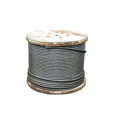 購入 26mm スチールケーブル 6x37 FC 6x37 IWRC スチールロープ 無加熱鋼鉄線ロープ 先進技術を持つ明るい線ロープ online manufacture