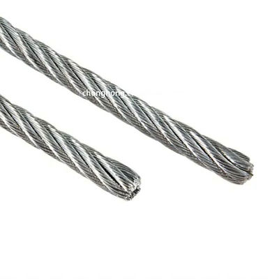 購入 ケーブルウェイ用 12mm ガルバナイズドスチールワイヤロープ OEM 特殊冷却スチール online manufacture