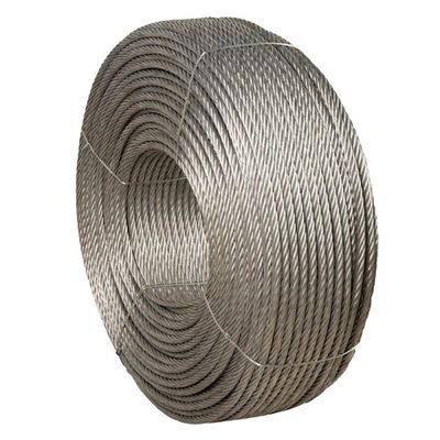 購入 6x19 FC 10MM 不電鋼鉄線ロープ ステンレス鋼の張力切断のための鋼鉄ケーブル加工サービス online manufacture