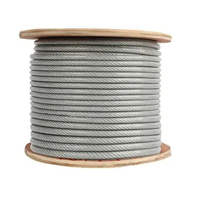 購入 特殊冷接鋼 高炭素熱浸しガルバン化 7X7/7X19 引力強さ1370-2160MPaのワイヤロープ online manufacture