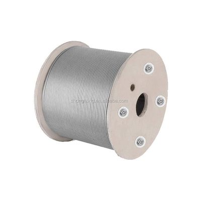 購入 6mm 非合金不?? 鋼 AISI304/316 ホットディプ 鋼鉄線ロープ 6x19 pp あなたの要求のためのメートルあたり online manufacture