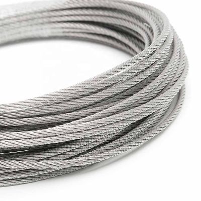 購入 6X24 7FC 釣り用鋼鉄ロープ 16mm-90mm 直径構造 online manufacture