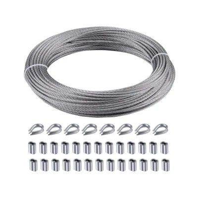購入 切断 DIY 外部懸垂 1.5mm 7x7 ストランドコアケーブル 合金加工サービスのためのステンレスステールワイヤロープ online manufacture