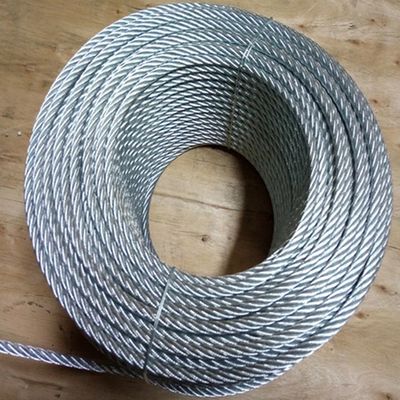 購入 100フィートコイル 6x19 IWRC 鋼筋電鉄ケーブルロープ ワイヤロープ 3/32