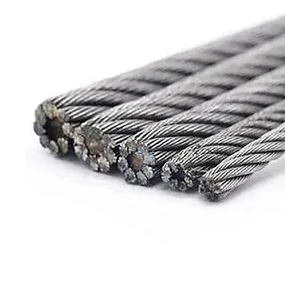 購入 合金のないステンレス鋼のワイヤロープ 1.8mm 2mm 3mm 6X7 FC 6X24 7FC 6X19 FC 8X19 建設・建設プロジェクト用 online manufacture