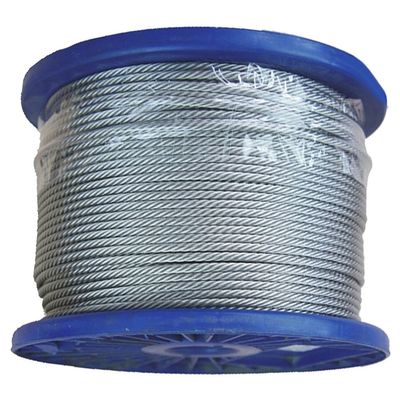 購入 炭素鋼級 1x7 鋼鉄線ロープ 6mm 非合金鋼ケーブル用 online manufacture