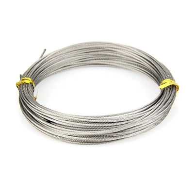 購入 16-32mm 6X37 M Sfc 1620 MPa 柔軟で汎用的な建設ニーズのためのエレベーター補償ロープ鋼ケーブル online manufacture