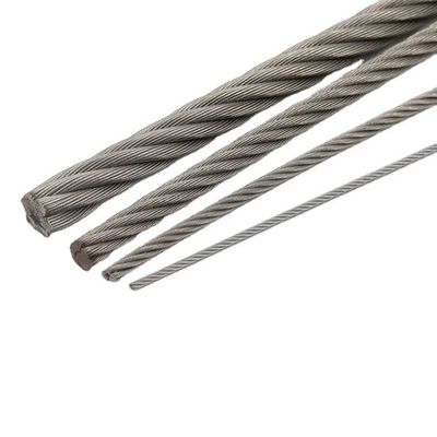 購入 合理的なステンレス鋼ワイヤロープ 1x7 1x19 1x37 受け入れられるOEMと0.08%C含有量 online manufacture