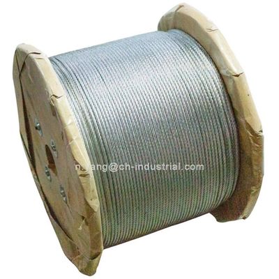 購入 非合金製 鋼製の電線ロープのワイヤー 6x19 online manufacture