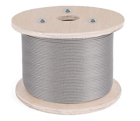 購入 6x12 7FC 不同金属ケーブル DIN/RR-W-401 鋼鉄ケーブル ステンレス鋼鉄ワイヤロープ 6*12 SS304 SS316 ステンレスロープ 長さ 1000m/ロール online manufacture