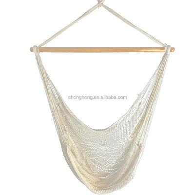 購入 屋外屋内 白いロープ ハンマック スタンド付き椅子 online manufacture