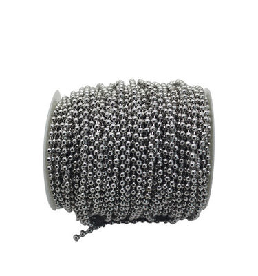 購入 3.2mm ステンレス鋼のローラーブラインド チェーン 重量 メタルボールチェーン online manufacture