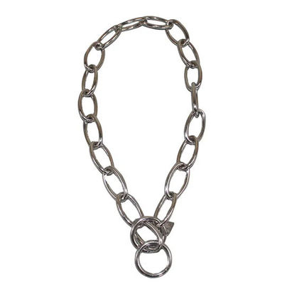 卸売 304 ステンレス スチール ペット 犬 訓練 P チェーン ネックレス 犬 ネックレス