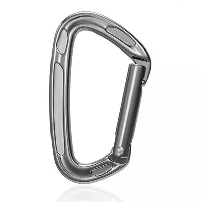 良い価格 23KN ステンレス 鋼 D 形 キャラビナー クリップ 登山 精密鋳造技術 オンライン
