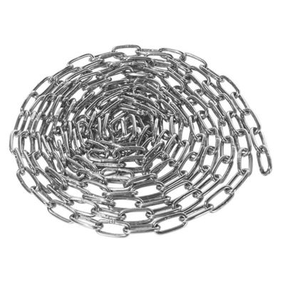 良い価格 化学耐性ステンレス鋼のリンクチェーン 磨いた仕上げと溶接構造 DIN766規格 オンライン