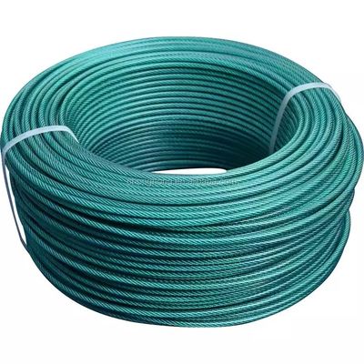 良い価格 冷蔵鋼 特殊 PVC / ナイロン ステンレス鋼 ワイヤロープ 飛行機ケーブル オンライン