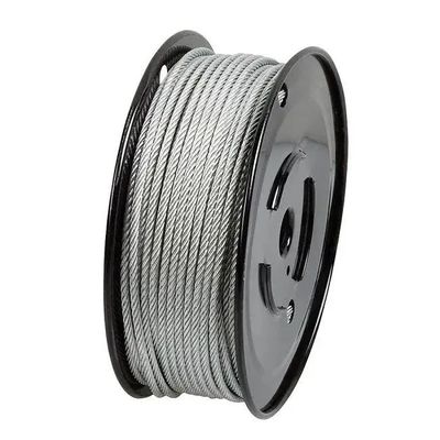 良い価格 1/16' 3/32' 1/8' 5/32' 3/16' 1/4' 5/16' 1X19 建築用アルミニウム亜鉛ワイヤロープ オンライン
