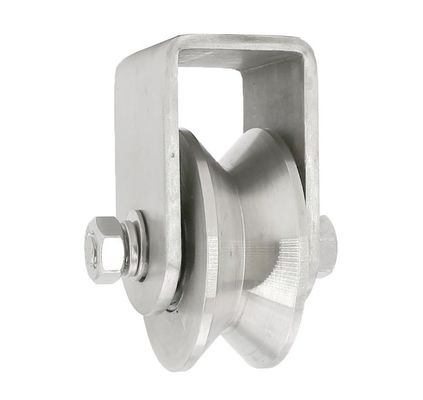 ステンレス鋼の V グルーブローラーホイール