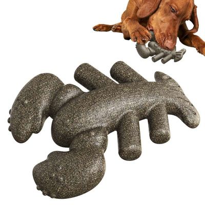 良い価格 超耐久性のあるロブスター 犬 噛むおもちゃ オンライン