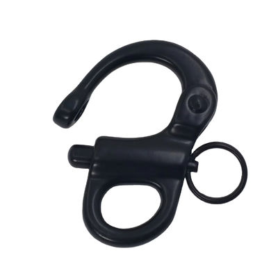 良い価格 黒のステンレス鋼の固定眼スナップブレスレット パラコードブレスレット オンライン