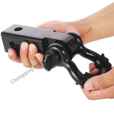 良い価格 電解処理 重用品 G209 スクロールピン ボウ・シャックル スチール 3/4 インチ 牽引用 オンライン