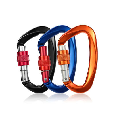 良い価格 OEM オーダーメイド アルミニウム ロッキング カラビナー クリップ 登り ハムック 安全フック オンライン