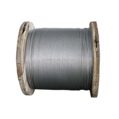 良い価格 8mm 10mm 8x19S DIN3062 エレベーターロープのための鋼鉄ロープ 鋼鉄グレード 長さ 1000m/ロールまたはあなたの要求に応じて オンライン