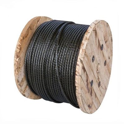 良い価格 鋼鉄ワイヤロープ 6x12 FC 非合金 明るい線 接触 未加熱線 オンライン