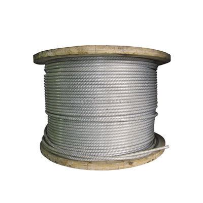 良い価格 冷熱鋼 1x7/1x19/1x37 色 PVC コーティング 他の加工サービス用 鋼筋電線ロープ オンライン