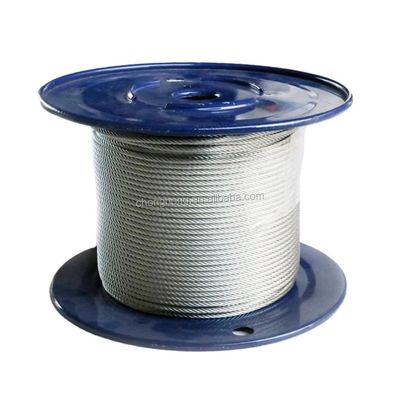 良い価格 8mm 鋼筋電線ロープ エレベーターリフティング用 6x19 FC 鋼筋ケーブルロープ 非合金加工サービス その他 8mm オンライン